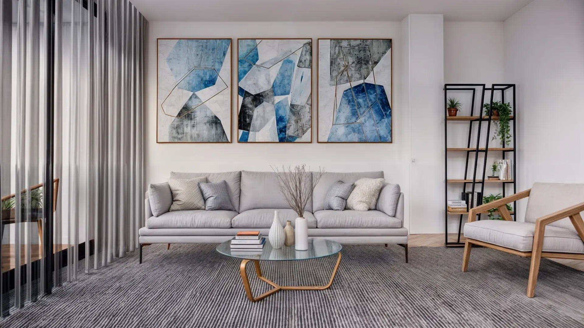 Sala de estar espaciosa